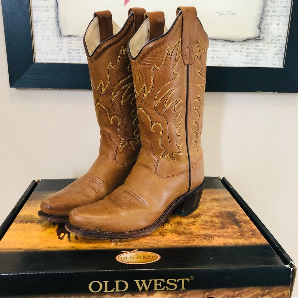 🎉HP🎉❄️Old West CF8229 Kids Western Boot❄️